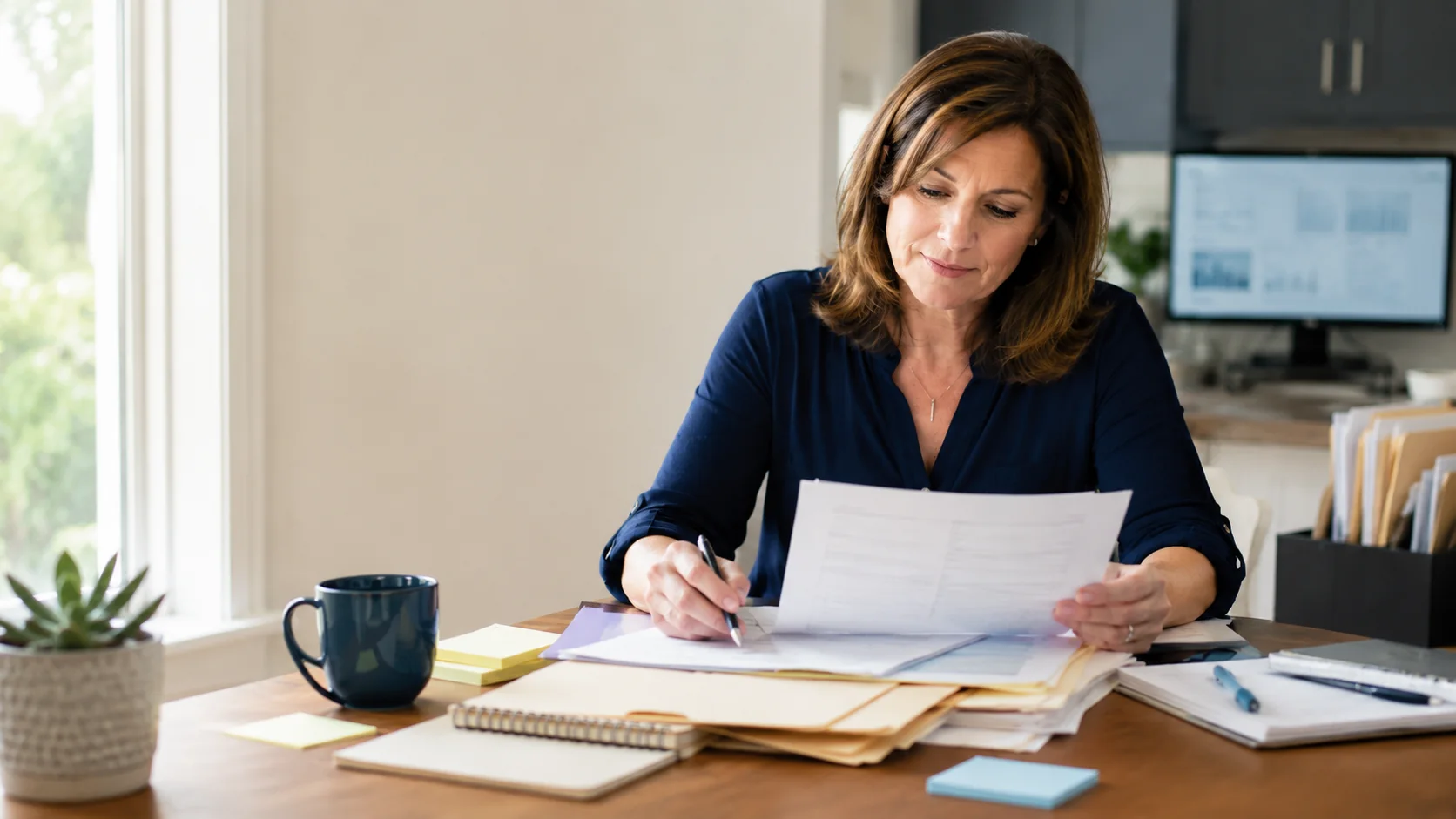 Organized review of public records and funds documents